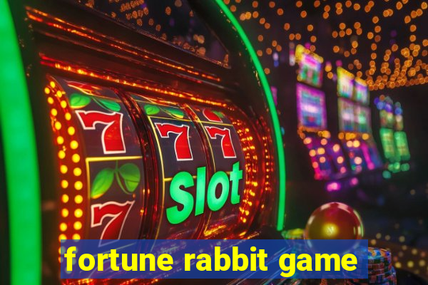 fortune rabbit game